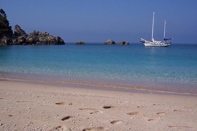 Theros Blu Sarakiniko (Epirus) Exteriör bild